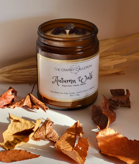 "Autumn Walk" Soy Wax Candle 9oz candle