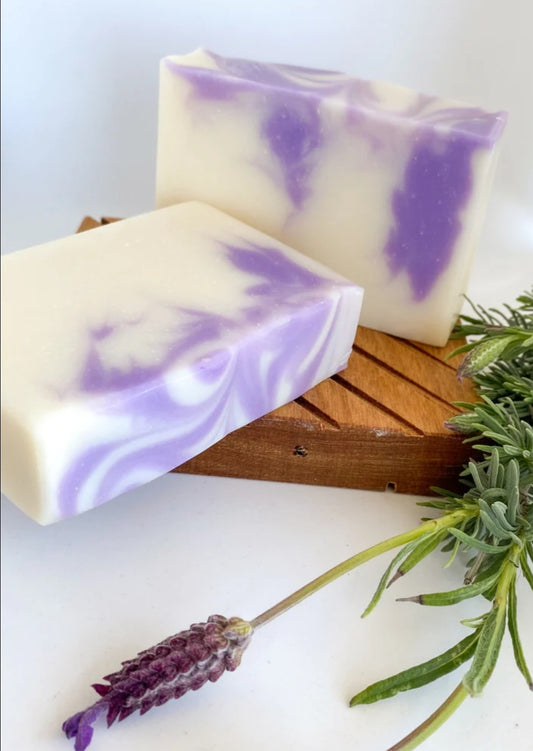 Lavender Dreams cold processed soap