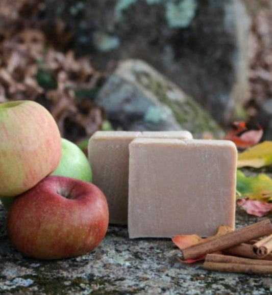 Poison Apples cold processed soap